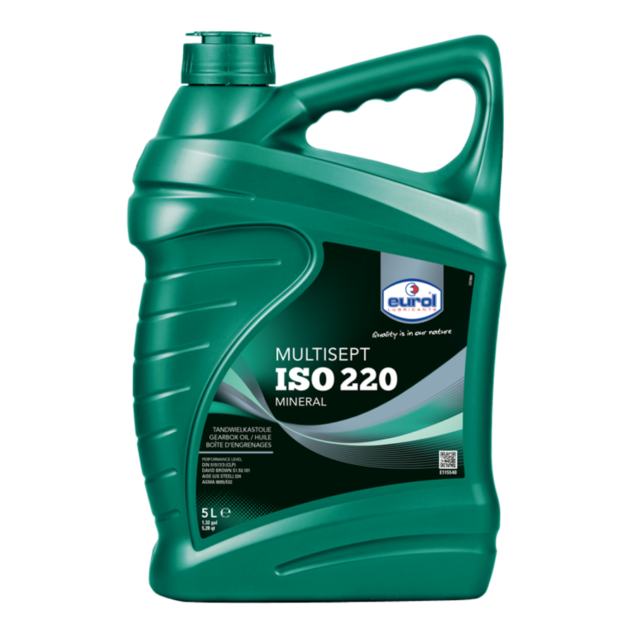Eurol Multisept ISO 220 Tandwielkastolie, 5 lt