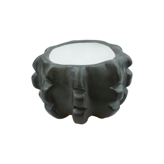 Keramikkerzen mit Rillen