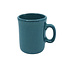 Handgefertigte Kaffeetasse aus Keramik waldgrün