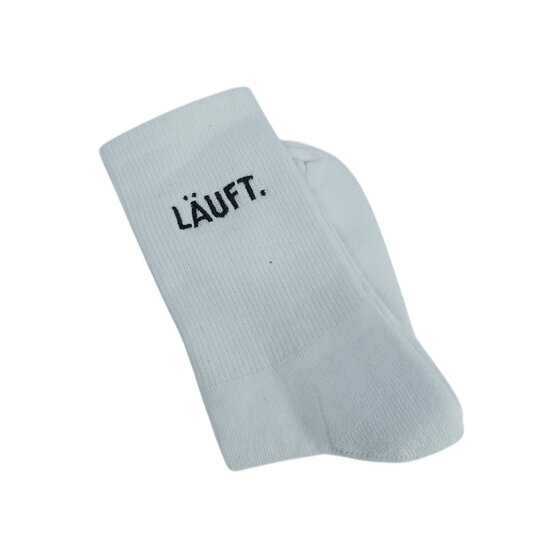 Socken weiß-schwarz