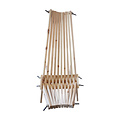 Klappbarer Gartenstuhl aus Holz