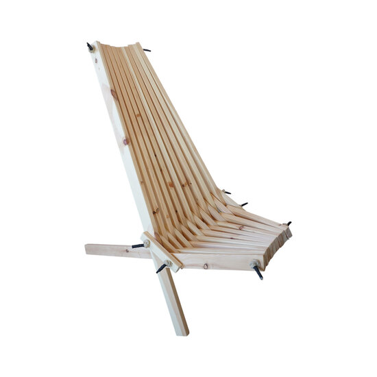 Klappbarer Gartenstuhl aus Holz