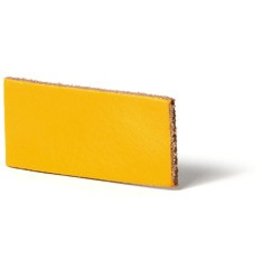 CDQ Leerstrook Nederlands splitleer 10mm Yellow  10mmx85cm verpakt per 4 stuks