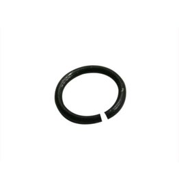 CDQ ringetje 8mm draaddikte 0.1mm gebrand zwart