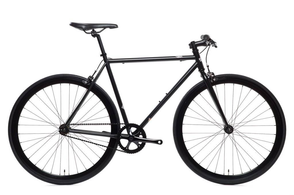 all black bicycle