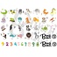 Bungi Bungi Sticker Pack - Animal Alphabet