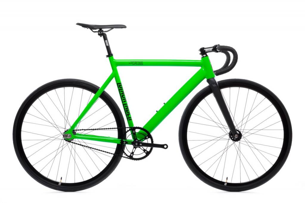 green and black bicycle