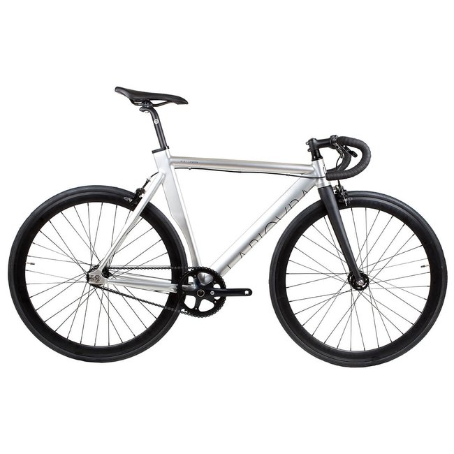 La Piovra ATK Fixie & Single Speed Bike - Polished Silver