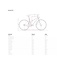 6KU Odessa 8spd City Bike - Coney White