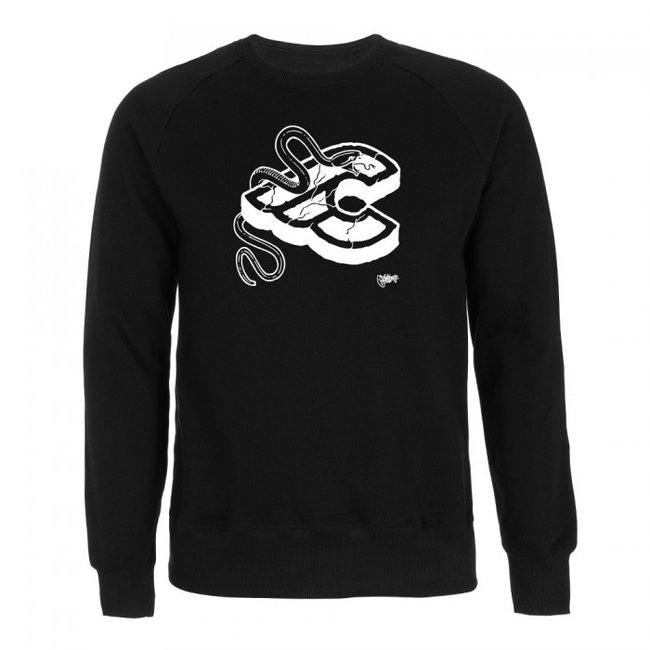 Mike Giant Black Crew Sweatshirt Black