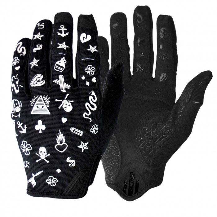 Cinelli MIKE GIANT GIRO DND GLOVES X CINELLI BLACK