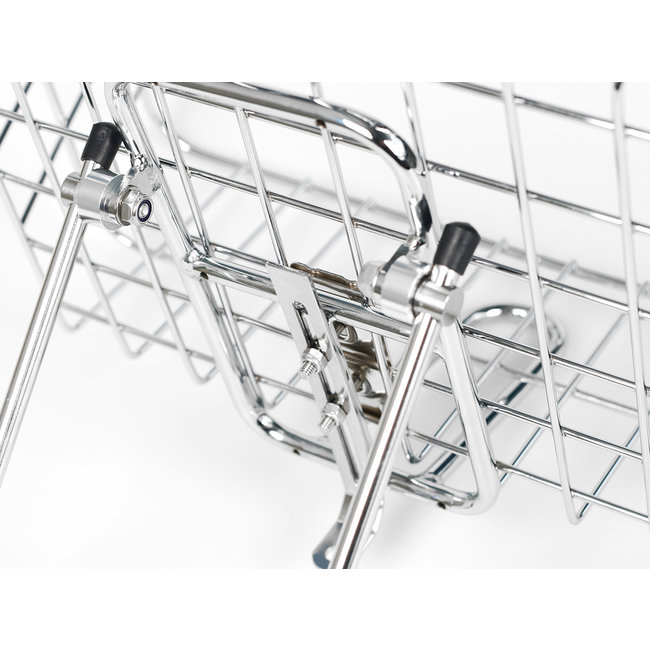 BLB Rack & Basket Combo Chrome Simple Bike Store