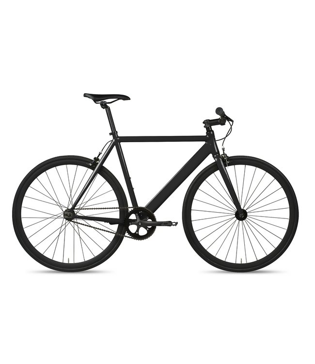 black fixie bike