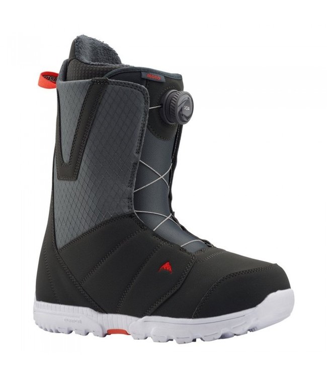 red snowboard boots