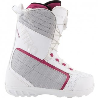 Nitro Snowboard Boots - Fader TLS White/Purple