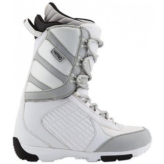 Nitro Snowboard Boots - Riot White/Grey