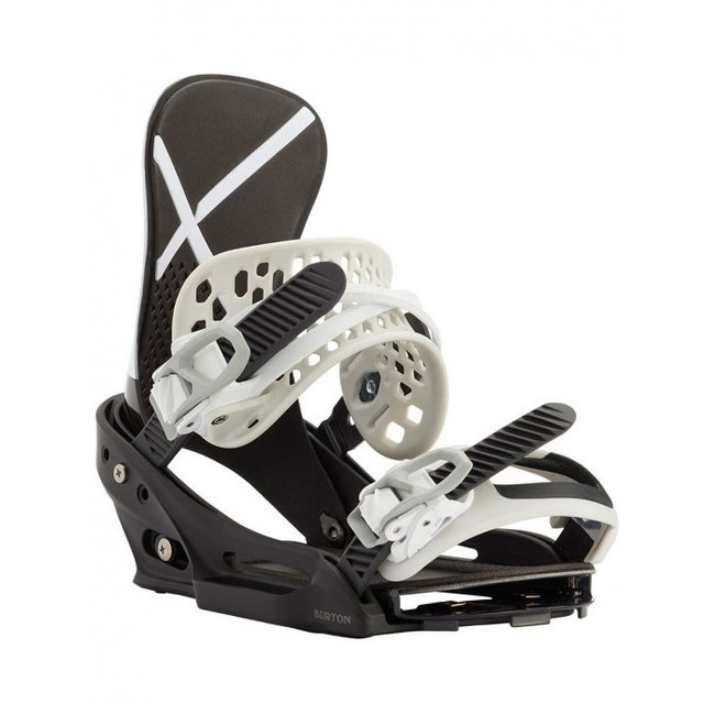 Lucro Deducir Giotto Dibondon Burton Snowboard Bindings - X EST White/Black '21 - Simple Bike Store
