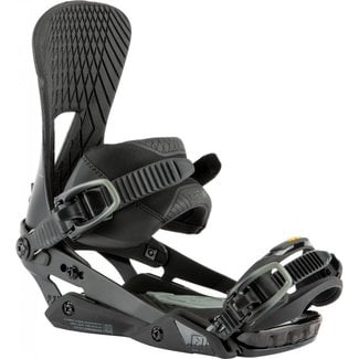 Nitro Snowboard Bindings - Machine Carbon Grey