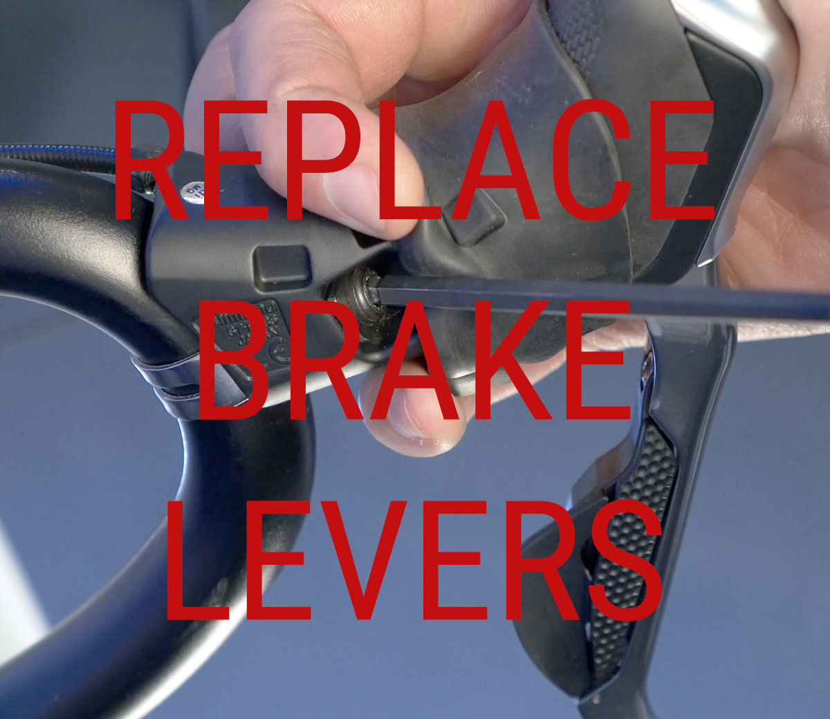 how to fix brake lever on a bike