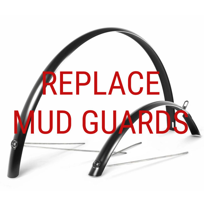 Replace Mudguards Simple Bike Store