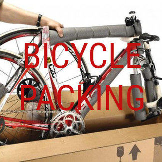 Bicycle Packing Into a Box For Shipping