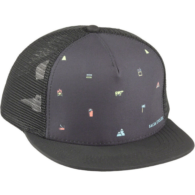 Camp Icons Trucker Cap Grey