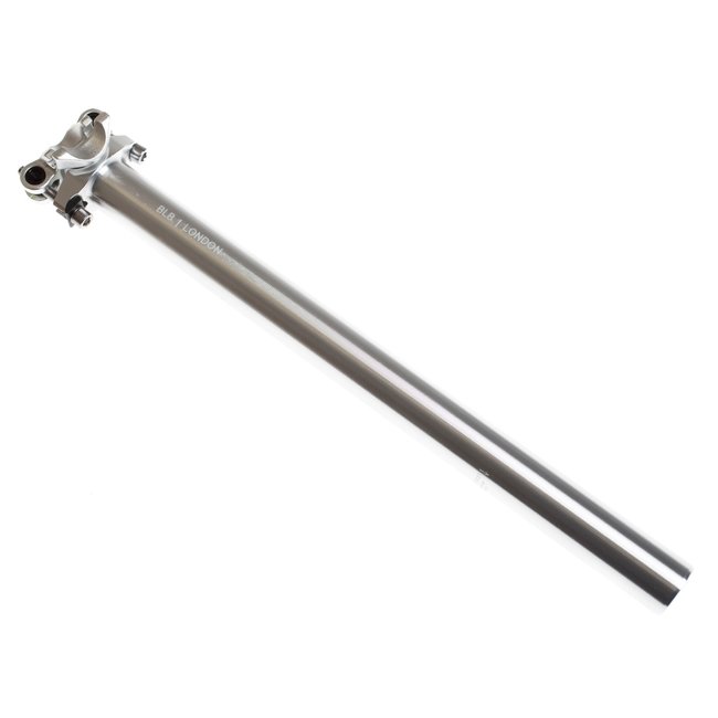 BLB Groove Seat Post Silver