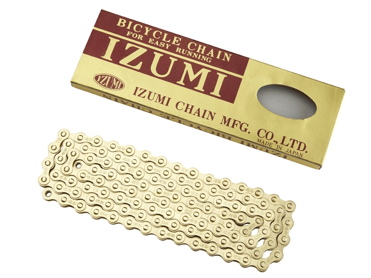 Izumi Standard Track Chain Gold Simple Bike Store