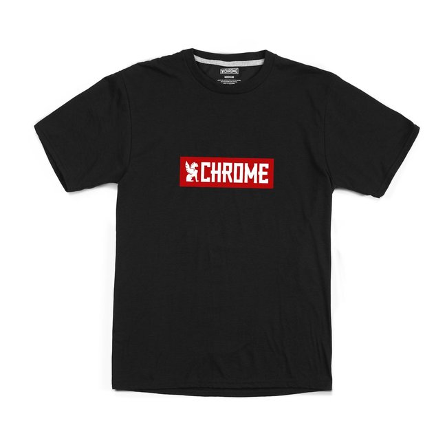 Chrome Industries Horizontal Red Logo  Teeshirt