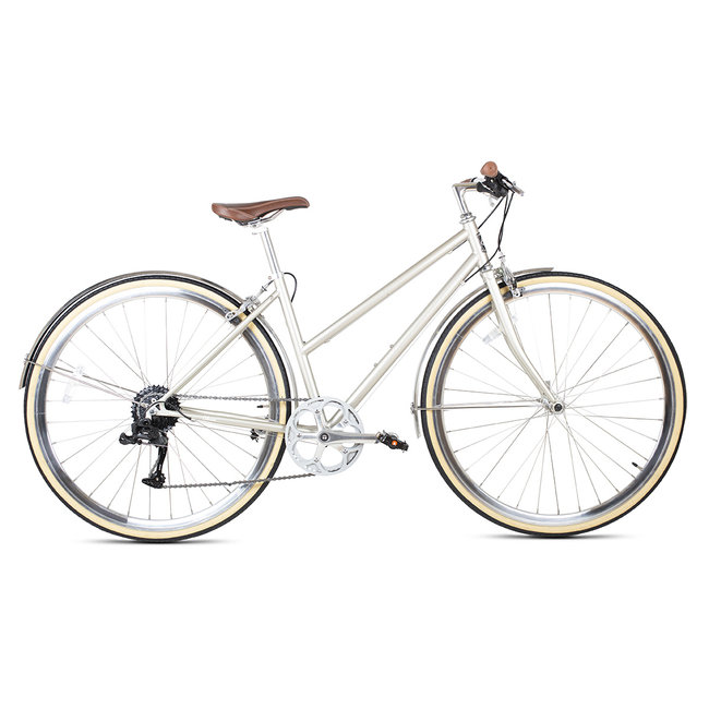 6KU Odessa 8spd City Bike - Pershing Gold