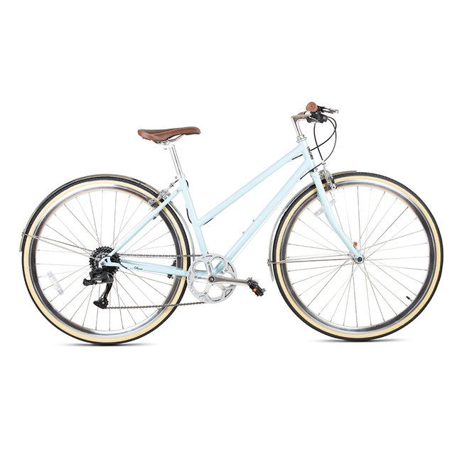 6KU Odessa 8spd City Bike - Maryland Blue