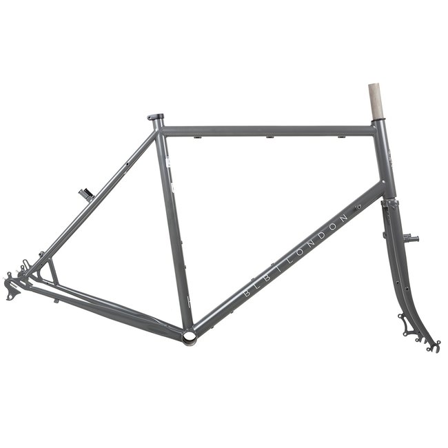 BLB Hitchhiker Frameset Satin TI Grey Simple Bike Store