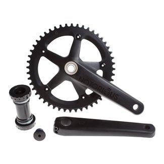 BLB Notorious Track Crankset - Black