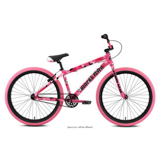 SE Bikes Blocks Flyer 26 2022 - Pink Camo