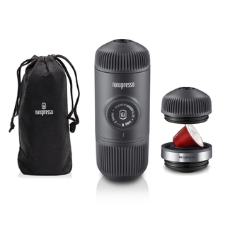 Wacaco Nanopresso Ground Coffee Maker + NS Adapter + Carrying Bag