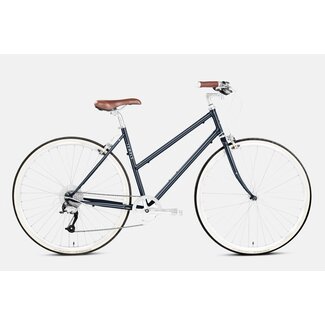 Temple Cycles Step Through Lightweight - Slate Blue - L 55cm