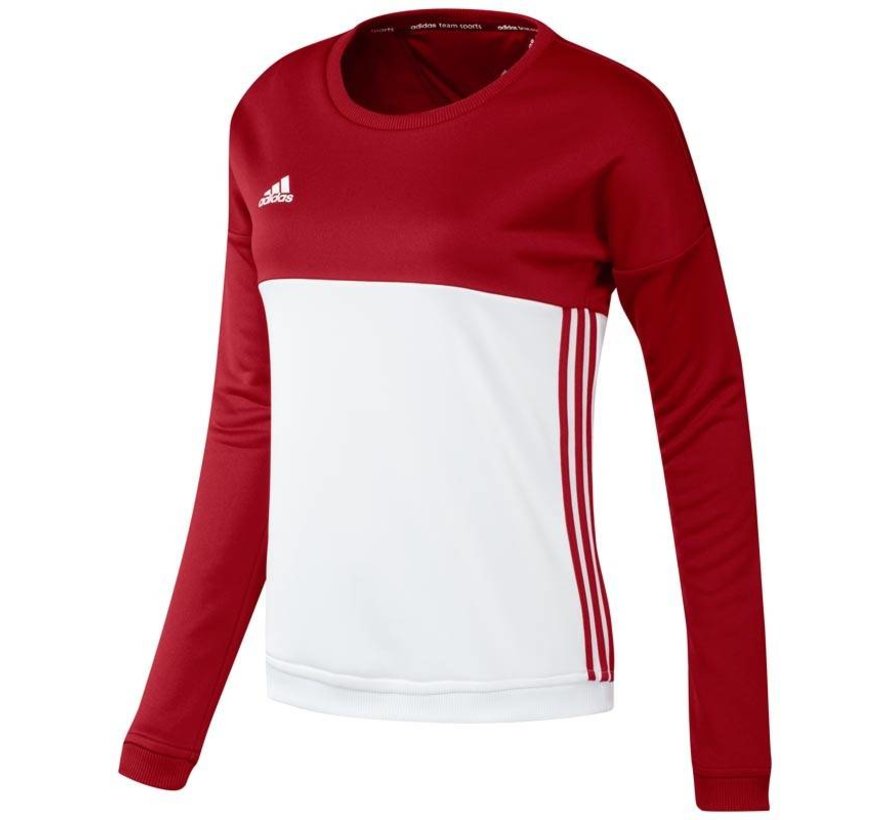 Adidas T16 'Offcourt' Crew Sweater Women Red Adidas T16 'Offcourt' Crew Sweater Women Red