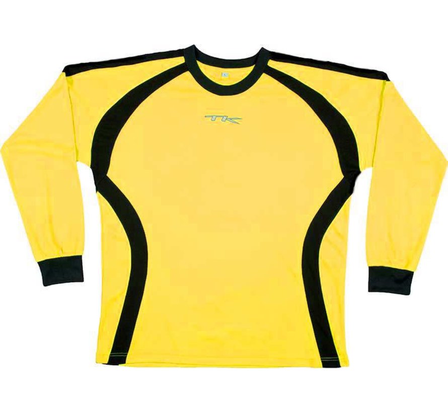 Goalie Slim Fit Long Sleeve Shirt (geel)