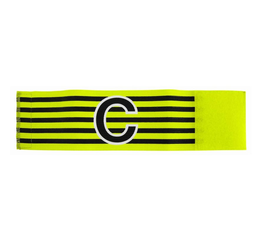 Captains Band Black/Yellow striped