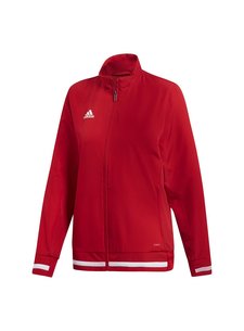 Adidas T19 Woven Jacket Ladies Red