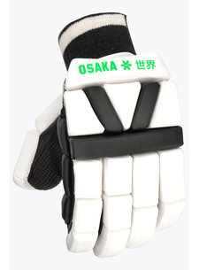 Osaka Hallenhockey Handschuh - Weiß / Schwarz