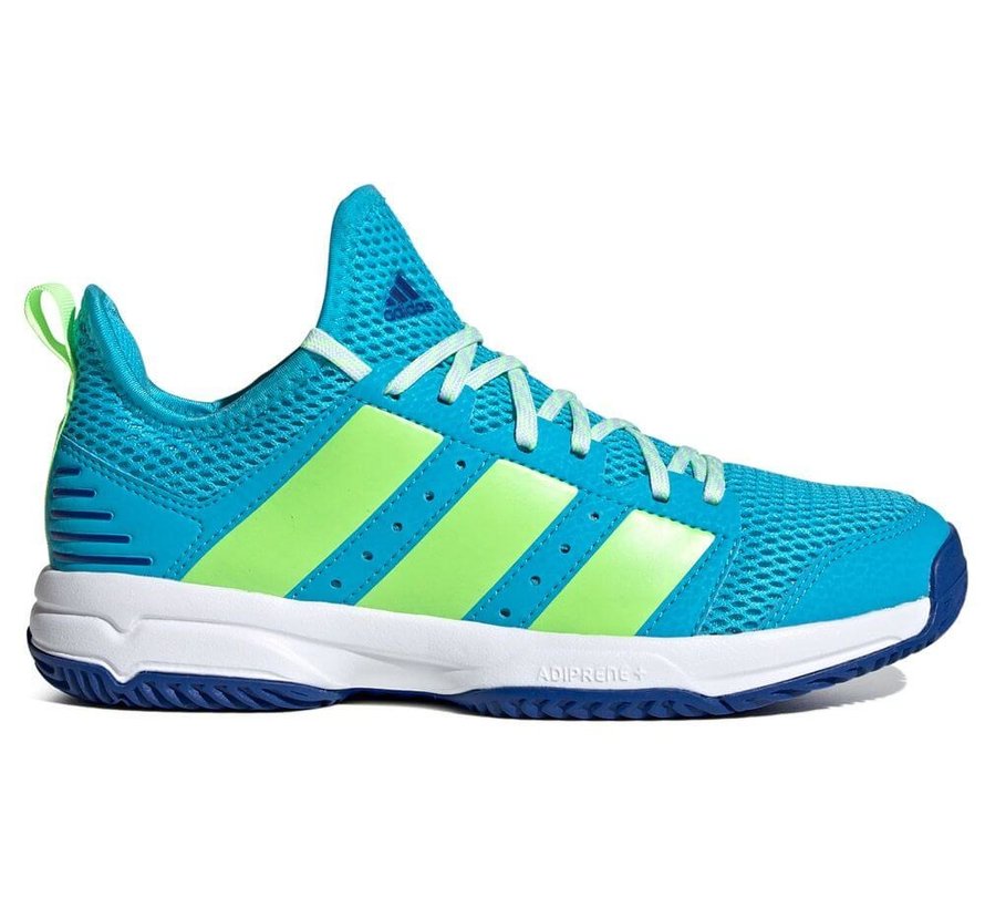 Adidas Stabil Jr Blauw Zaalschoenen - Hockeypoint