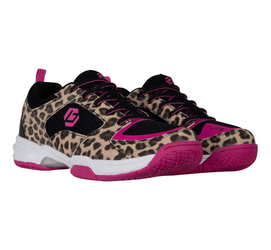 Indoor Shoe Tribute Leopard/Pink