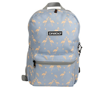 Brabo Backpack Storm Flamingo Blue