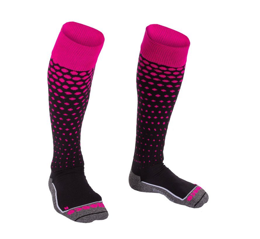 Amaroo Socks Black/Neon Pink