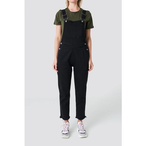 NA-KD 1100-000886 Denim Dungaree | black NA-KD 1100-000886 Denim Dungaree | black