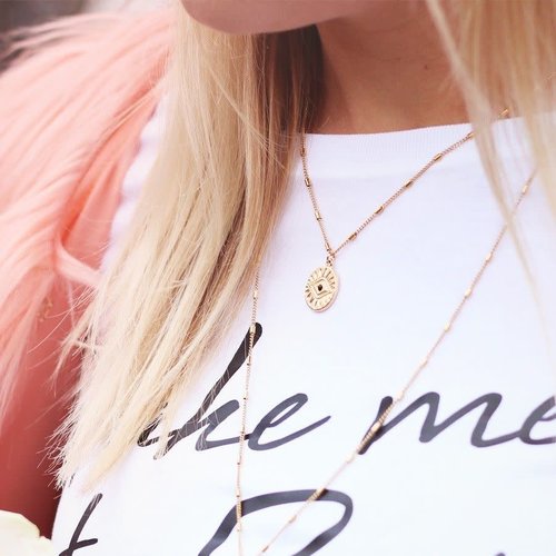 My Jewellery PENDANT NECKLACE COIN EYE My Jewellery PENDANT NECKLACE COIN EYE