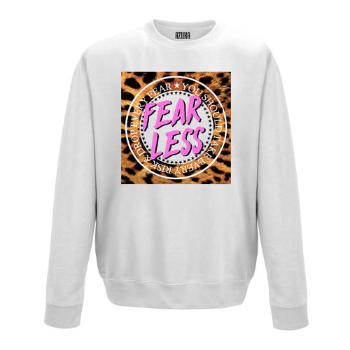 SWEATER FEARLESS | white SWEATER FEARLESS | white