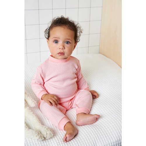 Feetje WAFEL PYJAMA 305.532 | zalm autumn special Feetje WAFEL PYJAMA 305.532 | zalm autumn special