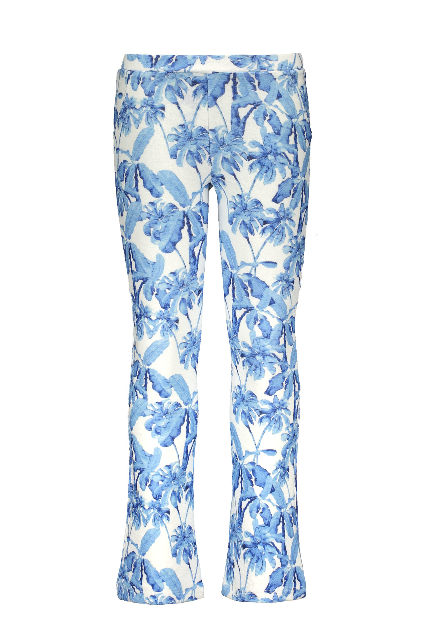 FLARED PANT F003-5671 | blue palm